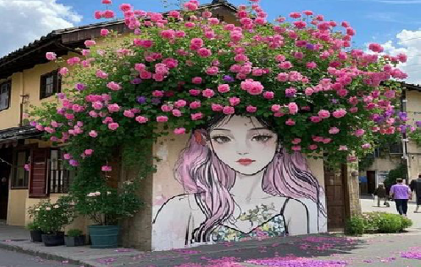 岑溪怎么设计网红打卡墙绘