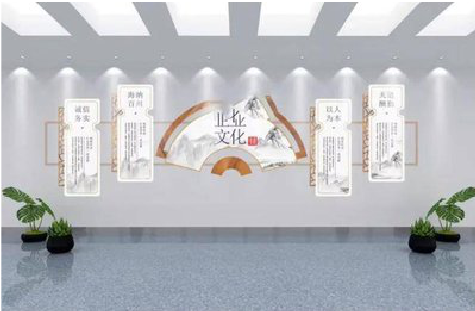 岑溪企业文化墙设计的核心要素。