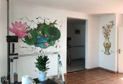 岑溪墙体彩绘相比墙纸的优势。