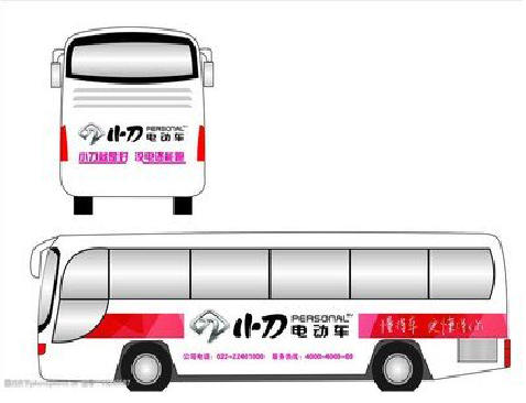 岑溪公交车身贴如何完美贴合？