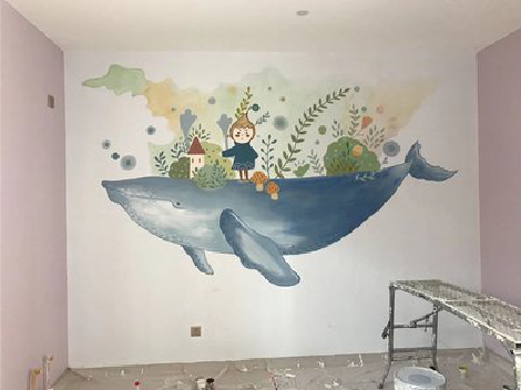 岑溪手绘墙的特点及优势。