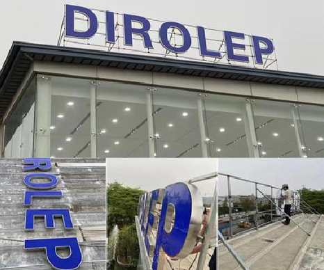 岑溪楼顶发光字安装的注意事项。